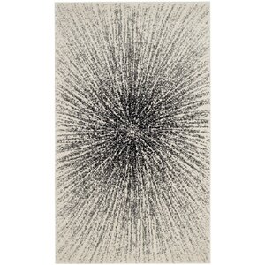 Bayview Black/Ivory Area Rug