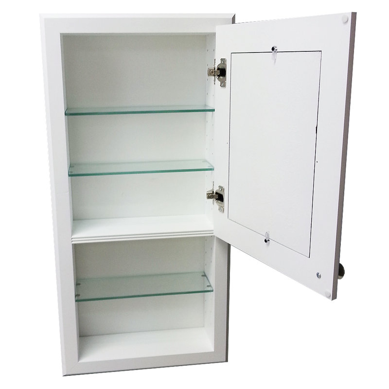 WG Wood Products York Series 15.5" x 37.5" Recessed Medicine & Reviews Wayfair