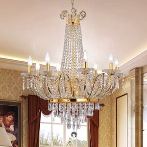 Palatine 8-Light Crystal Chandelier