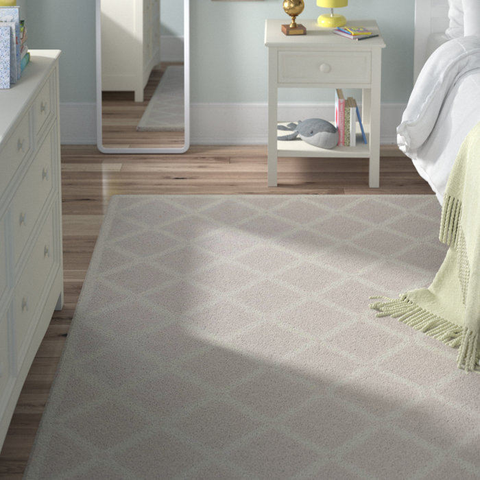 Alston Hand Hooked Wool Light Gray Area Rug Alston Hand Hooked Wool Light Gray Area Rug