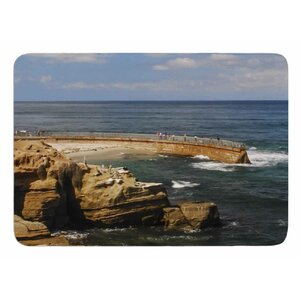 Ocean Jetty by Nick Nareshni Bath Mat