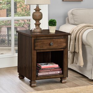 Gutierres End Table With Storage