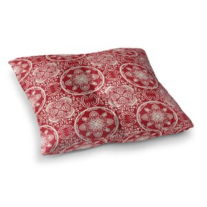 Christmas in Plaid Floor Pillow