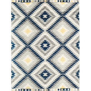 Tribal Print Rug Wayfair Moroccan Jabari Tribal Blue Gray Area Rug