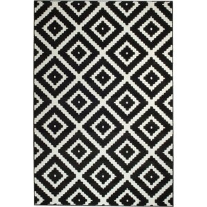 Cheney Black/White Indoor Area Rug