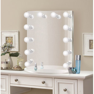 Mirrors With Lights You Ll Love Wayfair Laleia Makeup Shaving Mirror