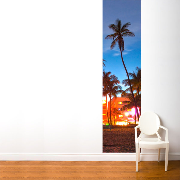 ADZif Fresk Miami Beach Wall Mural Wayfair