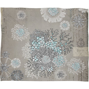 Lightweight Acrylic Blanket Wayfair Blue Throw Blanket