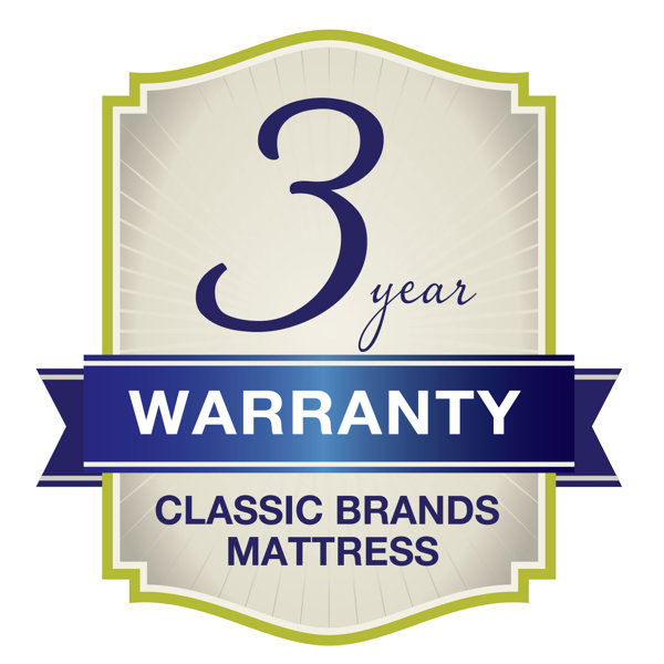 Classic Brands Advantage 8" Medium Hybrid Mattress & Reviews Wayfair