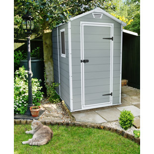 Lawn Mower Shed Wayfair D Plastic Vertical Storage Shed