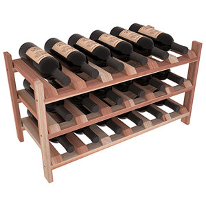 Stratton Stackable 18 Bottle Tabletop Wine Rack