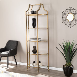 84 Inch Tall Bookshelf Wayfair Rex Tall Etagere Bookcase