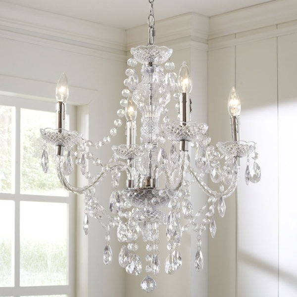 Willa Arlo Interiors Ice Palace 4 Light Crystal Chandelier Reviews Willa Arlo Interiors Ice Palace 4 Light Crystal Chandelier Reviews Wayfair