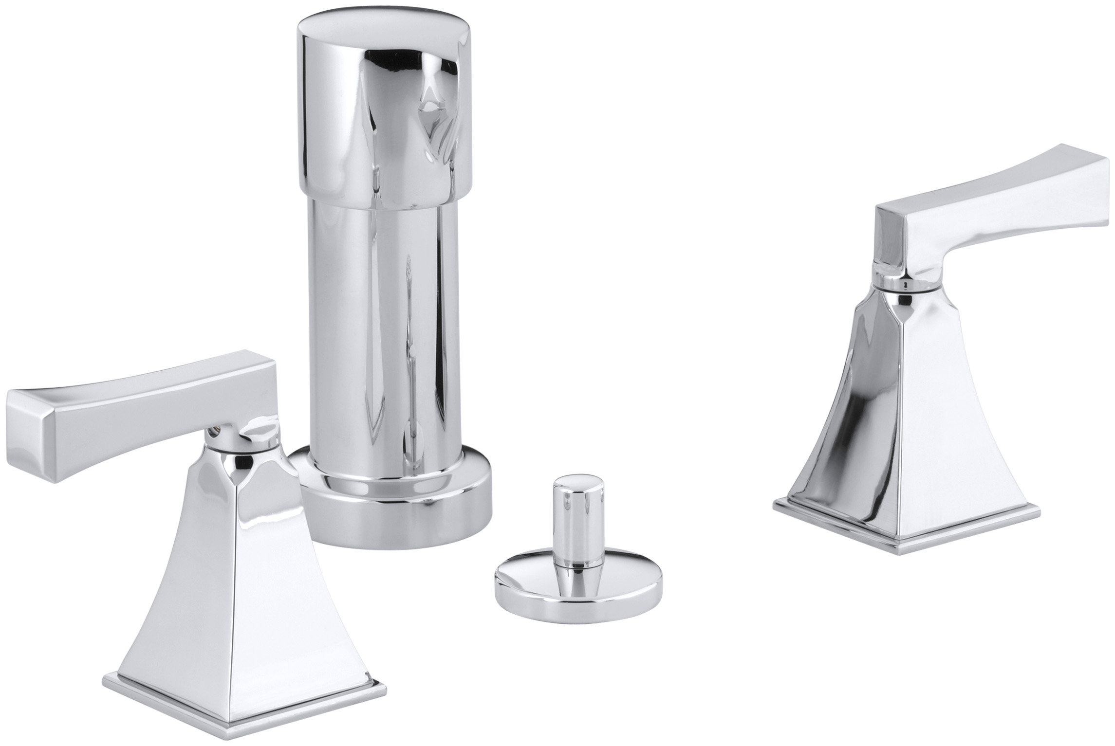 Kohler Memoirs Stately Vertical Spray Bidet Faucet With Deco Lever Kohler Memoirs Stately Vertical Spray Bidet Faucet With Deco Lever Handles Wayfair