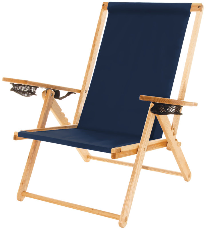 Blue Ridge Chair Works Reclining Beach Chair & Reviews | Wayfair
