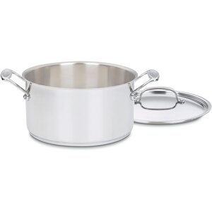 Chef's Classic Stainless Steel Stock Pot with Lid