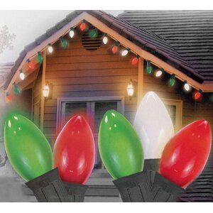 25 Light Opaque C9 Christmas Light