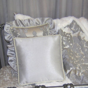 Sterling Solid Throw Pillow