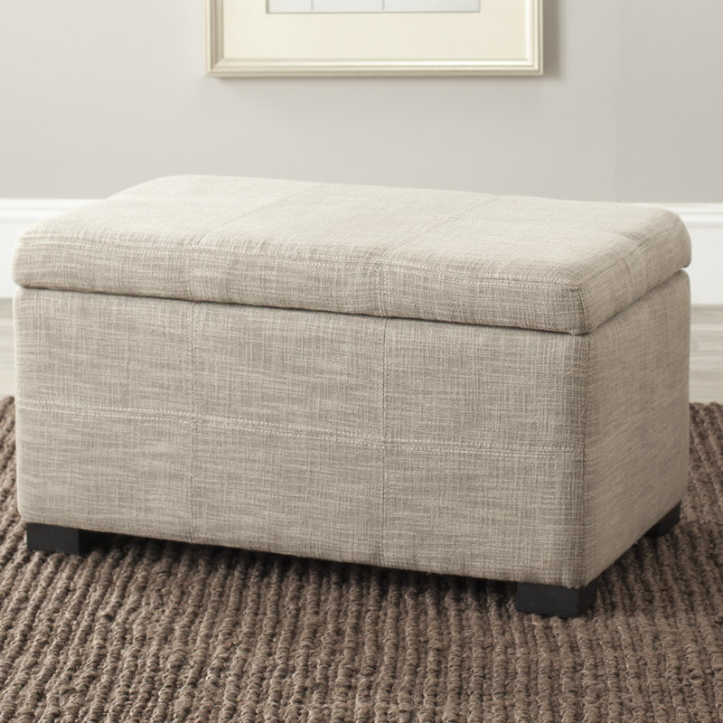 Safavieh Leon Storage Ottoman & Reviews Wayfair