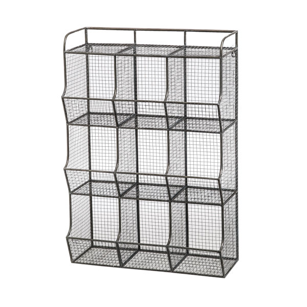 23 X 33 5 10 Wire Mesh 9 Bin Cubical Storage Reviews 23 X 33 5 10 Wire Mesh 9 Bin Cubical Storage Reviews Allmodern