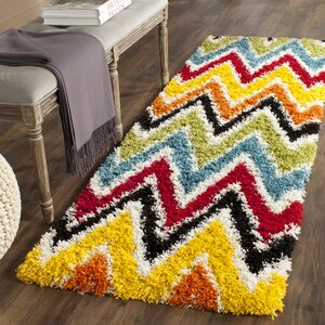 Kids Ivory Shag Area Rug