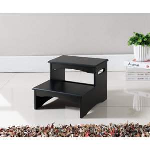 2-Step Manufactured Wood Step Stool by InRoom Designs