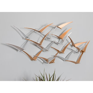 Ceramic Birds Wall Decor Wayfair Metal Birds Wall Décor