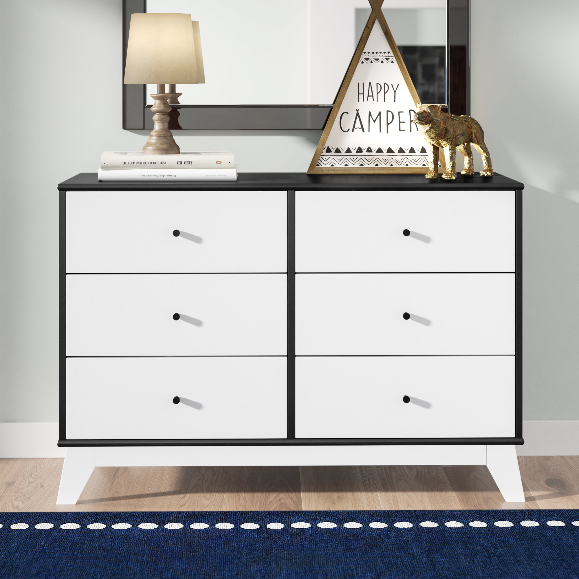Little Seeds Rowan Valley Flint 6 Drawer Double Dresser Reviews