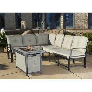 Pavilion Aluminum Sectional with Cushions