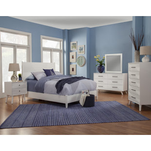 White Rattan Bedroom Furniture Wayfair Mcelrath Configurable Bedroom Set