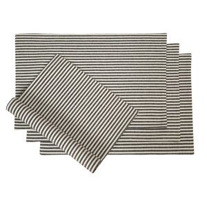 Brittaney Stripes Cotton Placemat (Set of 4)