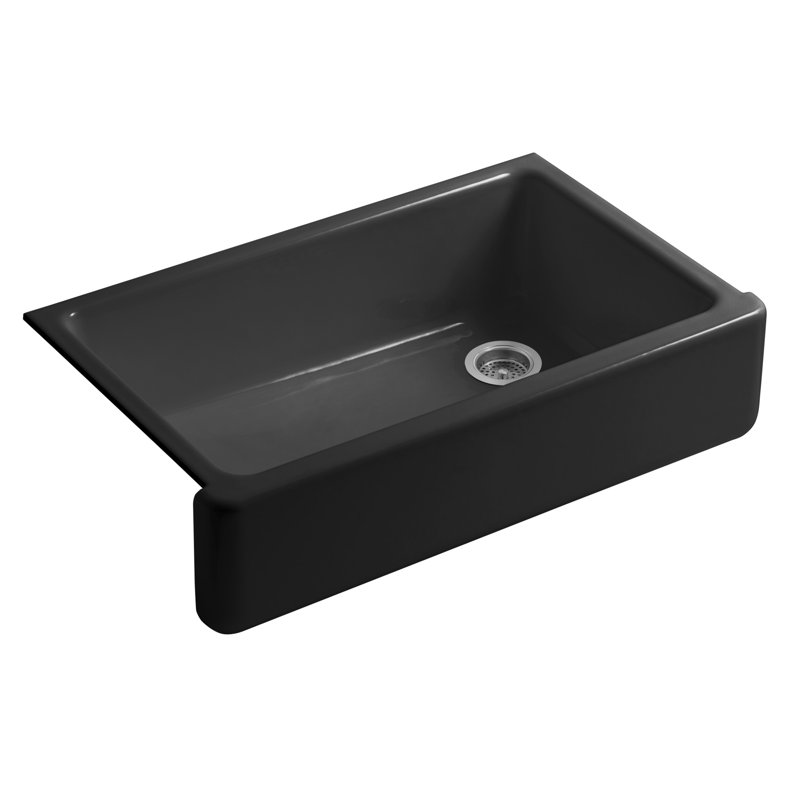 White Single Bowl Kitchen Sink kohler whitehaven self-trimming 35.69" x 21.56" farmhouse single White Single Bowl Kitchen Sink kohler whitehaven self-trimming 35.69" x 21.56" farmhouse single
