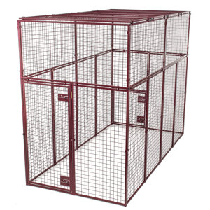 Ultra Heavy Duty Flat Covered Animal Cage