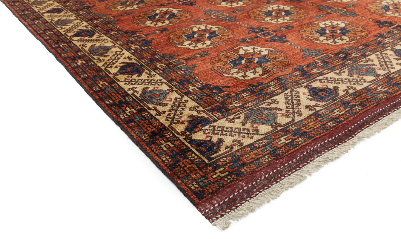 Solo Rugs One Of A Kind Khyber Hand Knotted Red Area Rug Reviews One Of A Kind Khyber Hand Knotted Red Area Rug