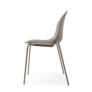 Academy 4 Leg Tubular Base Side Chair by Connubia
