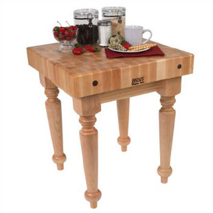 Butcher Block Kitchen Islands Carts You Ll Love Wayfair Boosblock Butcher Block Prep Table