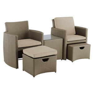 5-tlg. 2-Sitzer Loungemöbel-Set von Kettler