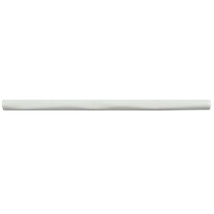 Ceramic Pencil Liner Tile Wayfair Rugofo 0 38 X 7 88 Ceramic Pencil Liner Tile In Blanco Brillo Set Of 12