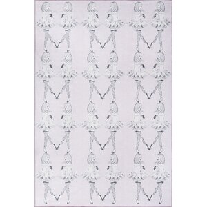 Dancing Girls Lilac Area Rug