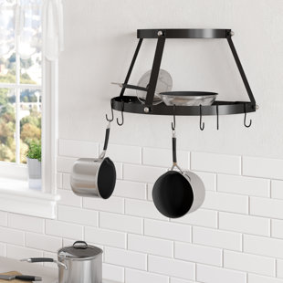 Wall Mounted Pot Racks You Ll Love Wayfair Quickview