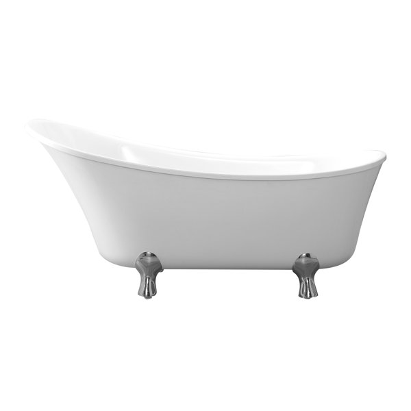 claw foot slipper tub | wayfair