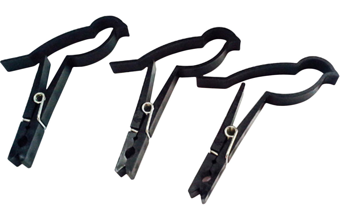 The New Clothesline Company Sparrow Clips Bird Clothespin in Black