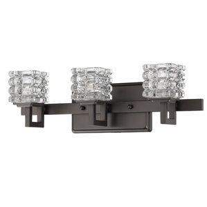 Bathroom Light Fixtures Bronze oil rubbed bronze bathroom vanity lighting | wayfair Bathroom Light Fixtures Bronze oil rubbed bronze bathroom vanity lighting | wayfair