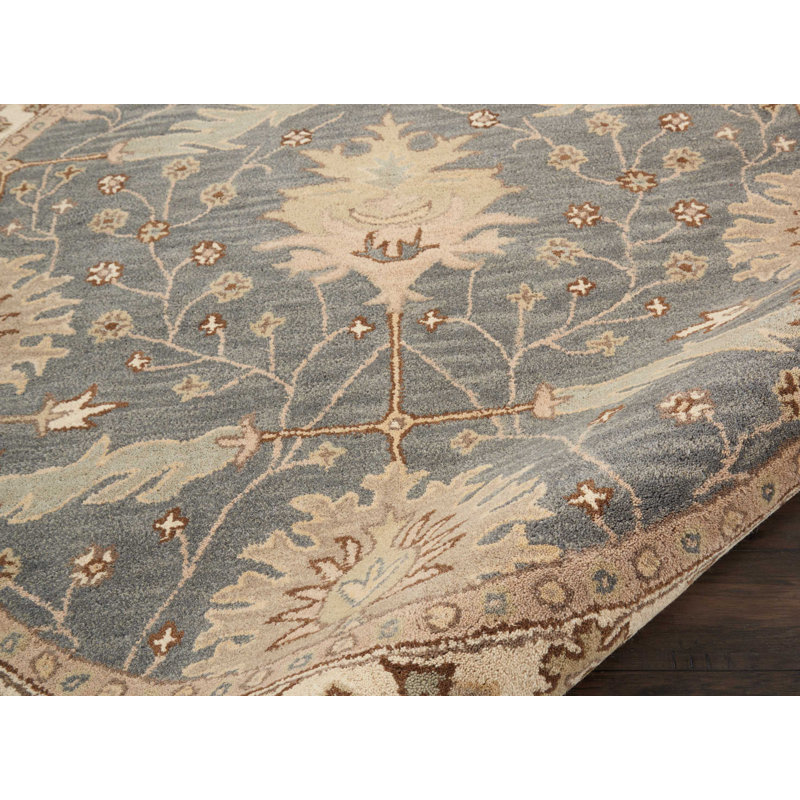 Birch Laneâ„¢ Constance Hand Tufted Wool Blue Area Rug & Reviews