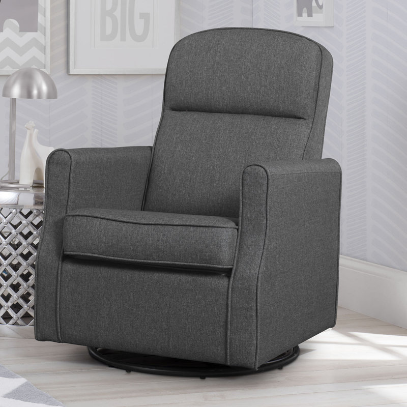 Delta Children Blair Slim Nursery Swivel Glider Reviews Wayfair Blair Slim Nursery Swivel Glider