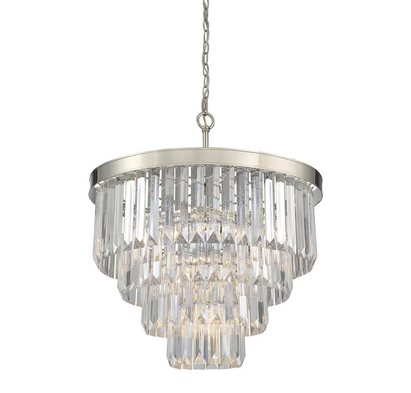 Willa Arlo Interiors Dyanna 6 Light Crystal Chandelier Reviews Default Name