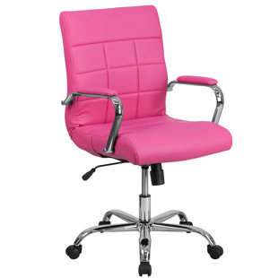 Pink Office Chairs You Ll Love Wayfair Save