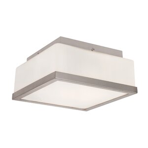 2-Light Flush Mount