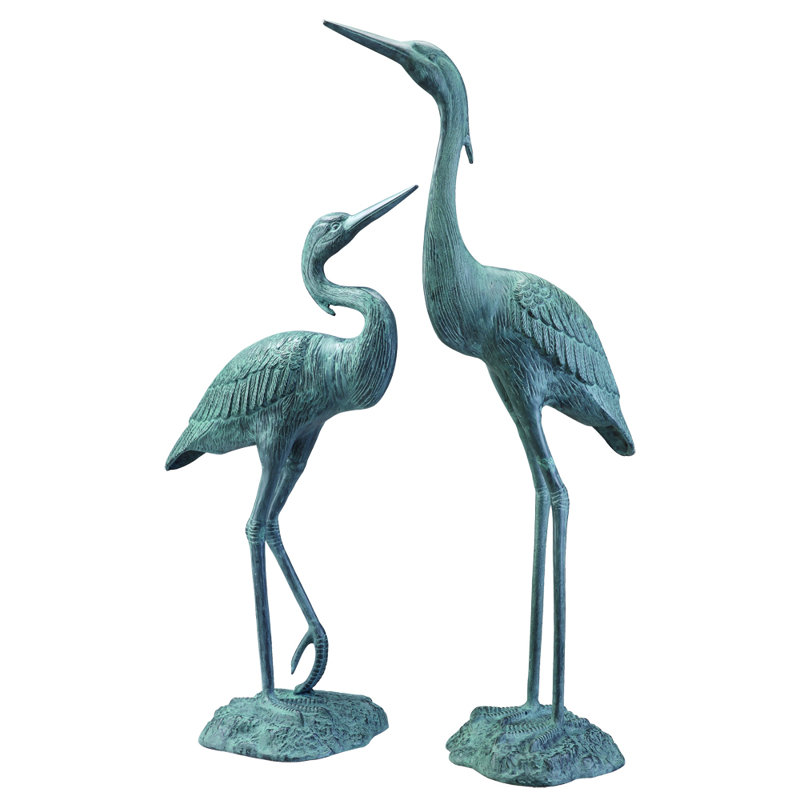 SPI Home Garden Heron Pair Statue & Reviews Wayfair