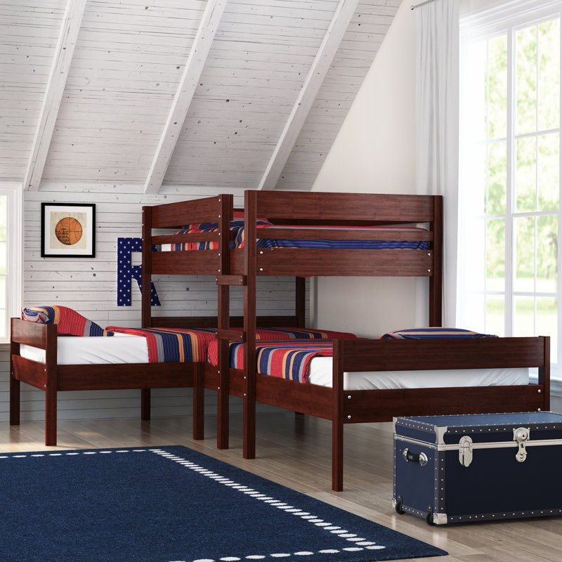 Harriet Bee Duncan Triple Twin Bed Wayfair Duncan Triple Twin Bed